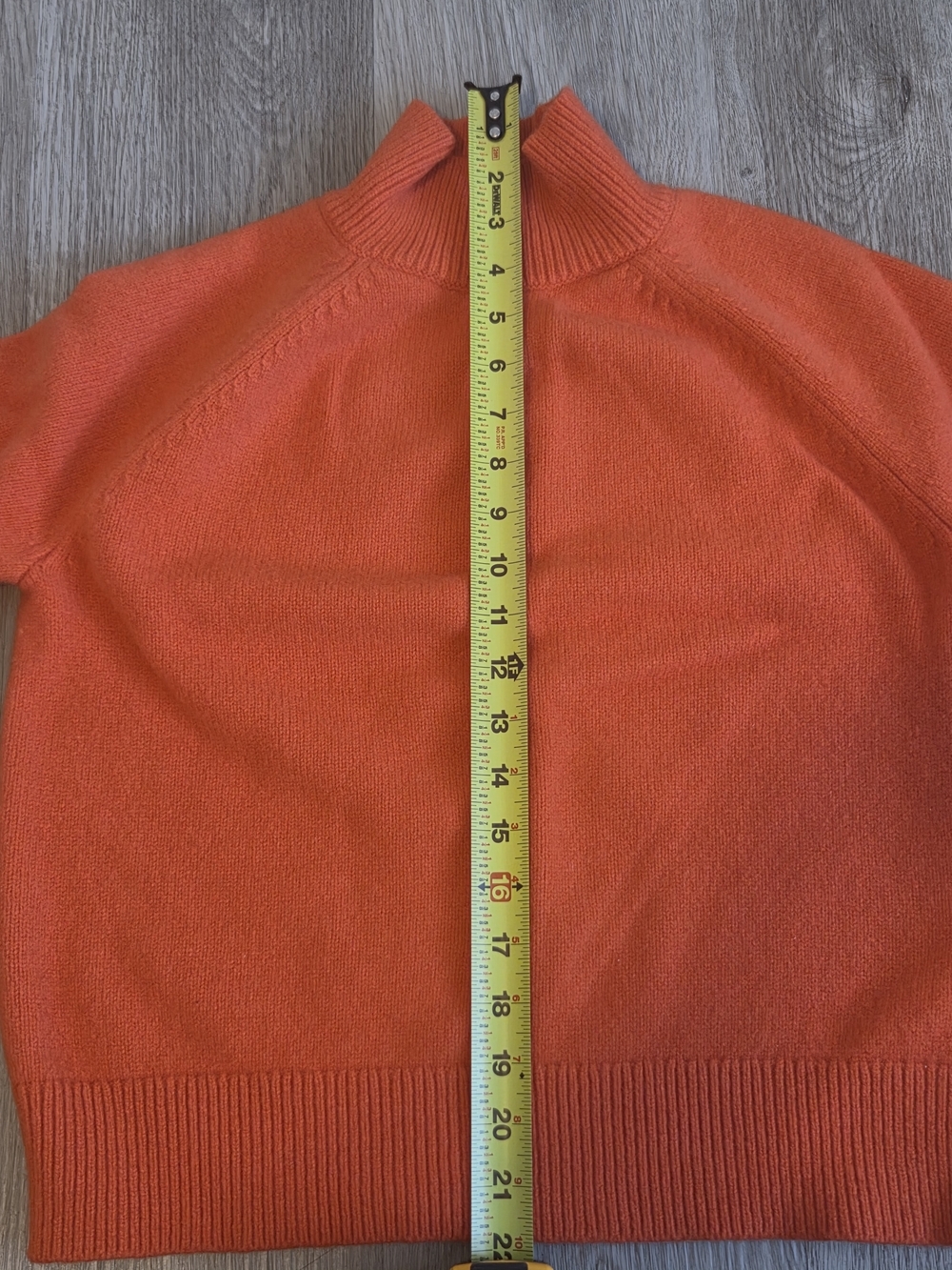 Boden Orange Turtleneck Sweater - Picture 6 of 8